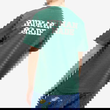 Тениска Human Made H Dry Alls Graphic Print T-Shirt Зелено | HM27CS005-GR, 3