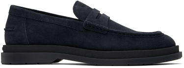 Кецове и обувки BOSS Hugo Suede Loafers Тъмно синьо | 50536215, 0
