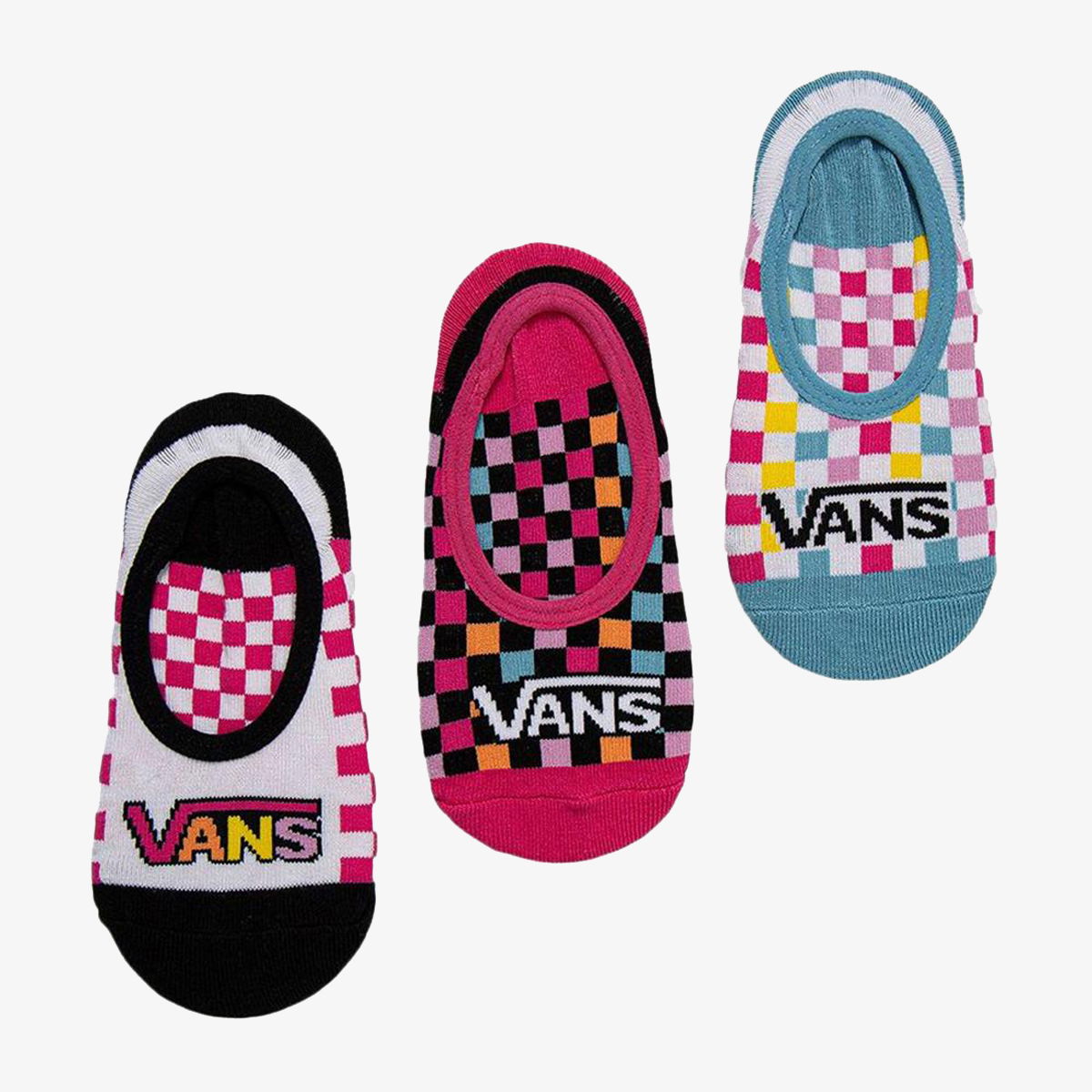 Чорапи Vans Vans Zoocano No-Show Socks 3 Pairs Многоцветен | VN0A5DQ5448, 1