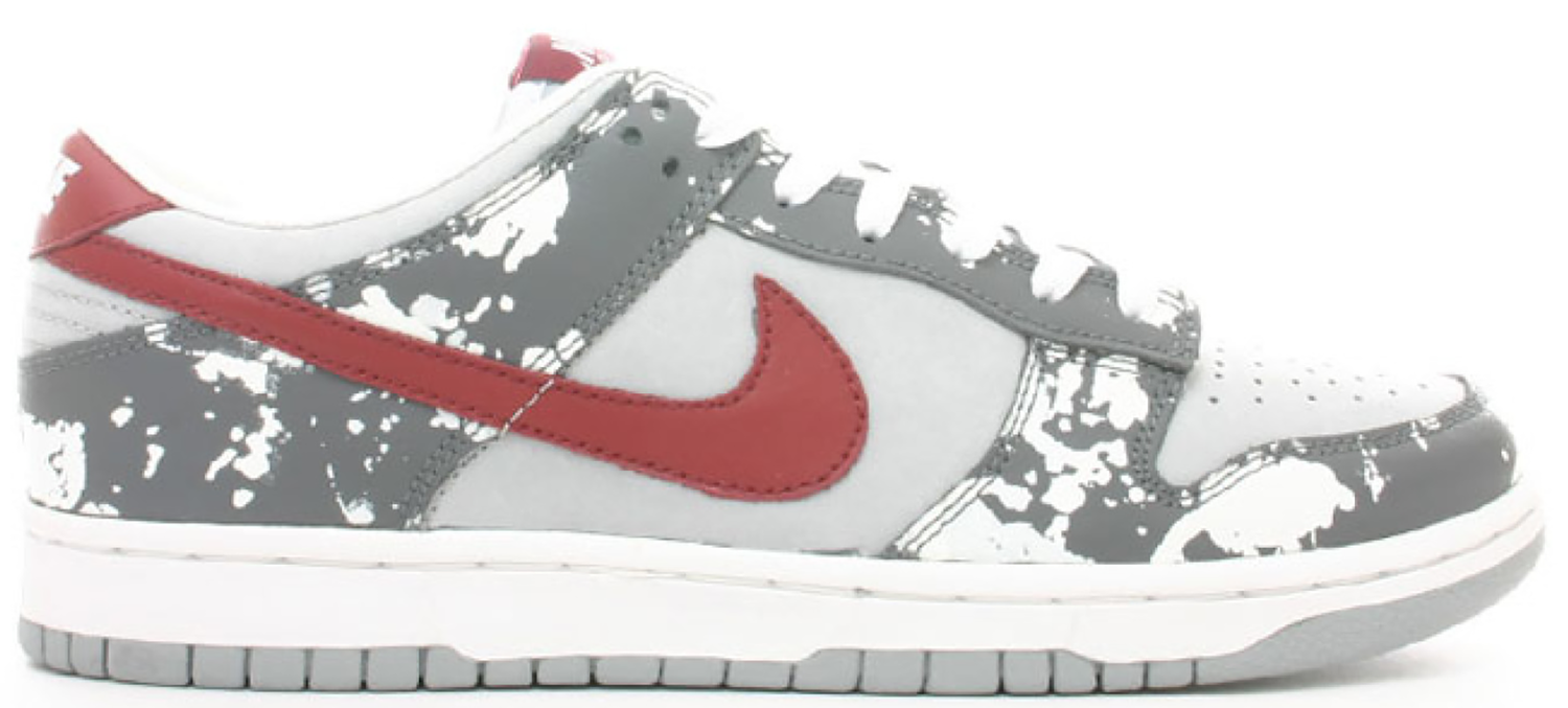 Кецове и обувки Nike Dunk Low Splatter Сиво | 305979-061, 0