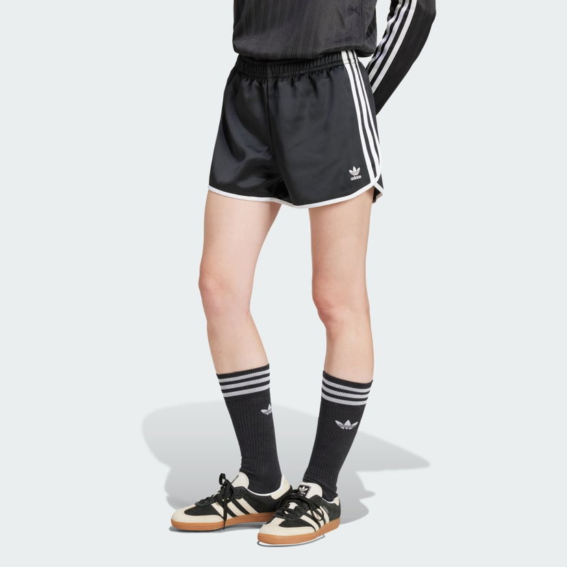 Къси панталони adidas Performance Adicolor 3-Stripes Sprinter Shorts Черно | JD3119