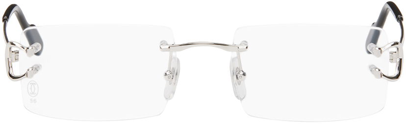 Аксесоари Cartier Rimless Glasses Металик | CT0488O-002