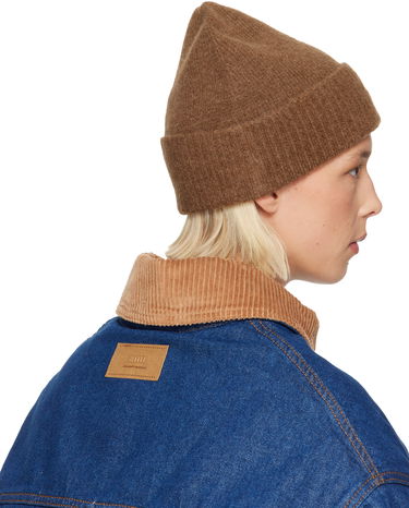 Шапка AMI Alpaca Striped Ami De Coeur Beanie Сиво | H25UBO005.KN0135, 4