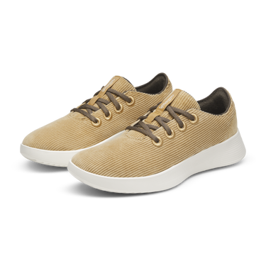 Кецове и обувки Allbirds Runner Go Corduroy Бежово | A11230M, 5