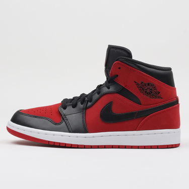 Кецове и обувки Jordan Air Jordan 1 Mid "Reverse Banned" Червено | 554724-610, 0