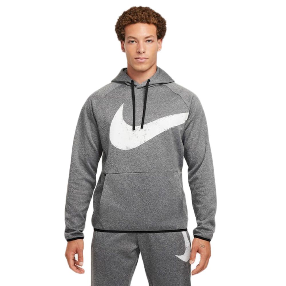Суитчър Nike Nike Therma-Fit Swoosh Hoodie Сиво | FZ1072-010, 0