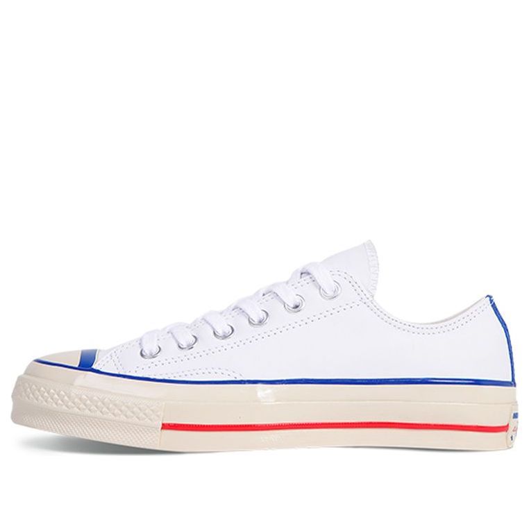 Кецове и обувки Converse Chuck 70 Low Retro Letterman Бяло | 161734C