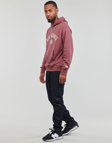Суитчър New Balance Hoodie Бургунди | MT33553-WAD, 3