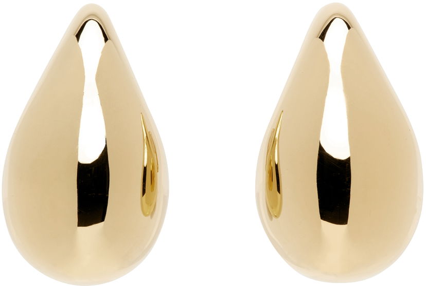 Обеци Bottega Veneta Drop Medium Earrings Металик | 795593 VAHU0