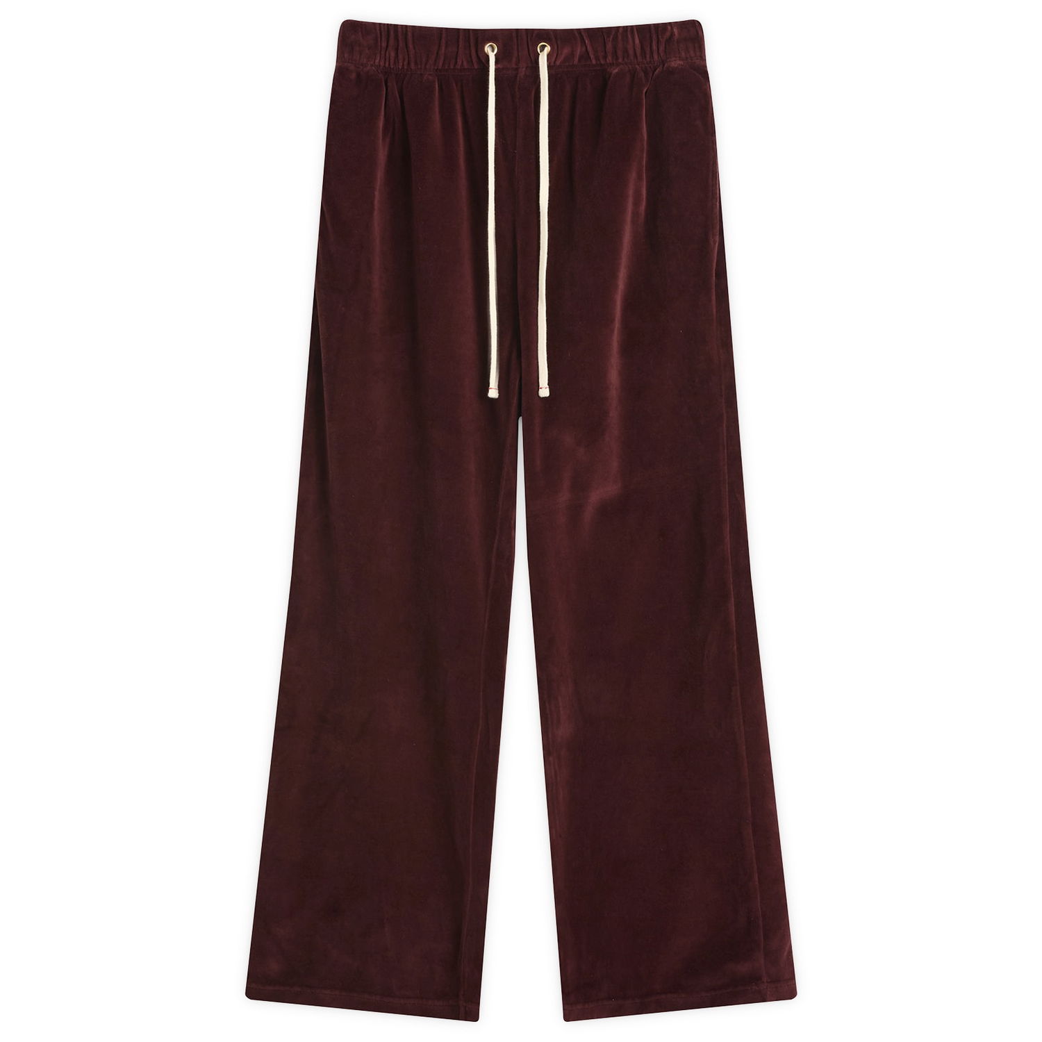 Панталони LES TIEN Les Tien Velour Relaxed Pants, Size Large Бургунди | VL-3129-WRM, 1