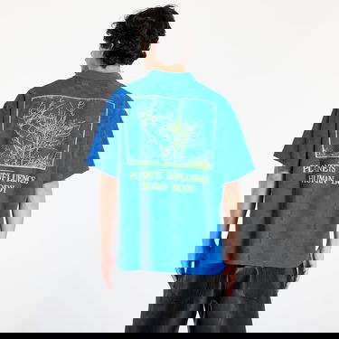 Поло тениска Pleasures PLEASURES Planets Polo T-Shirt Синьо | P25SU014 BLUE, 2