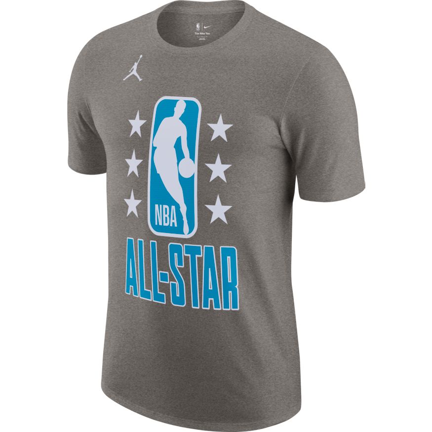 Тениска Jordan All-Star Essential "LeBron James Lakers" NBA Player Tee Сиво | DH7147-088, 0