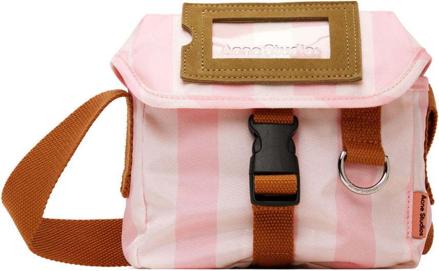 Чанта през рамо Acne Studios Mini Messenger Bag Розово | C10199-, 0