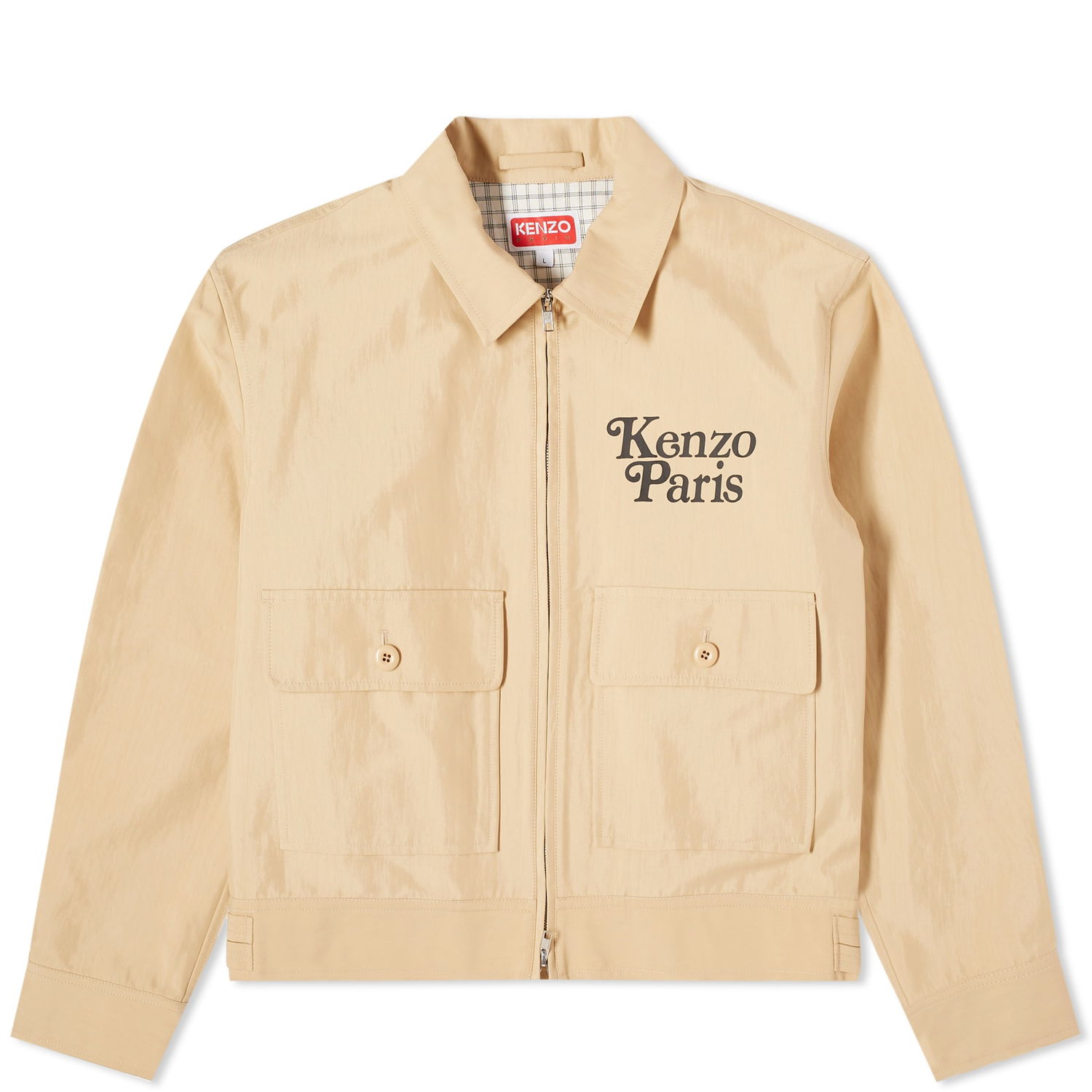 Яке KENZO Verdy x Boxy Jacket Бежово | FE55BL1659OX-12, 0