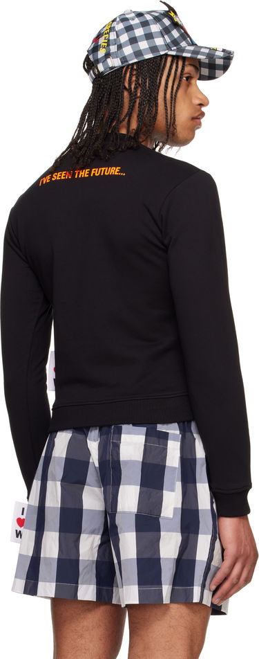 Суитчър Walter Van Beirendonck Walter Van Beirendonck Smile Sweatshirt Черно | 8008, 2