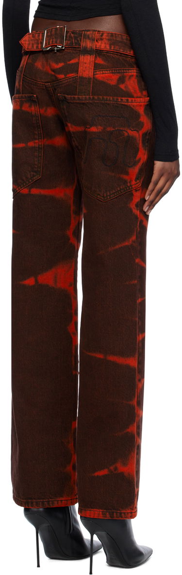 Дънки Miaou Miaou Toni Tie-Dye Jeans Червено | 1037RWDRED, 2