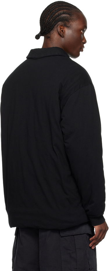 Пуловер We11done Padded Long Sleeve Polo Черно | WD-TT2-24-739-U-BK, 2