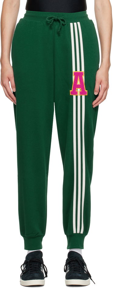 Спортни панталони adidas Originals 3-Stripes Lounge Pants Зелено | IC5240, 0
