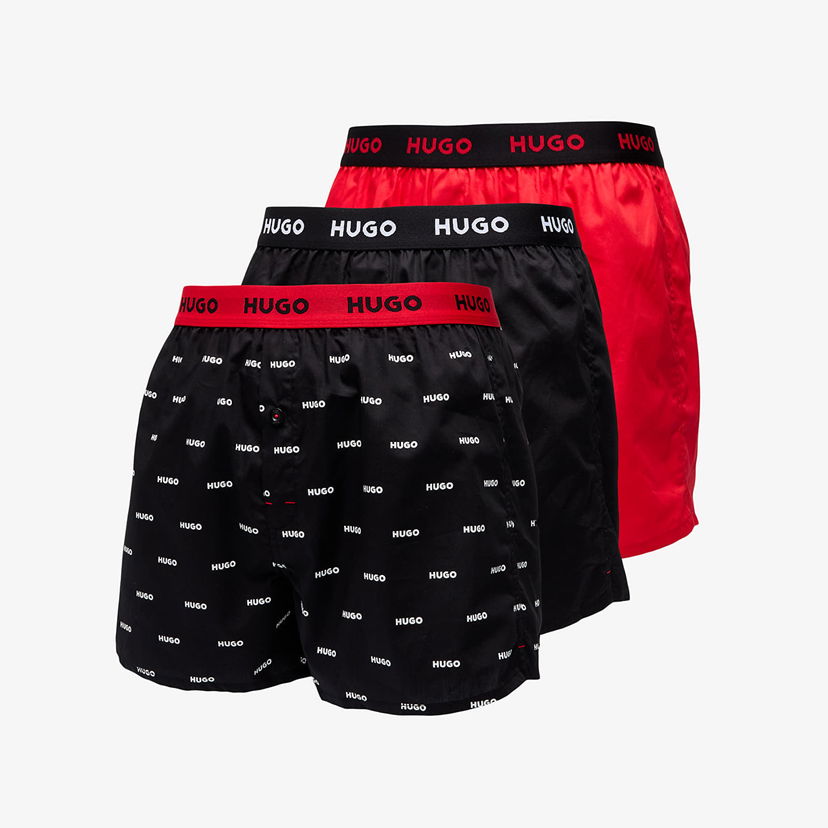 Бельо и чорапи BOSS Hugo Woven Boxer 3-Pack Multicolor Многоцветен | 50518079-962