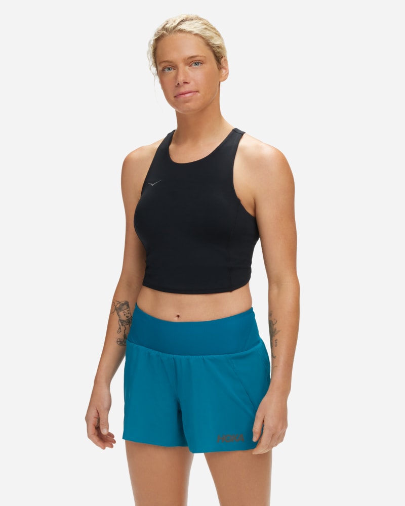 Потник Hoka One One Elaro Crop Sports Bra Черно | 1141760-BLK, 0
