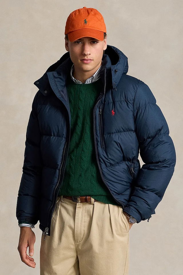 Winter Hooded Down Puffer Jacket