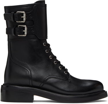 Облекло rag & bone Rag & Bone RB Moto Lace-Up Boots Черно | WFF23FF015SX15, 0