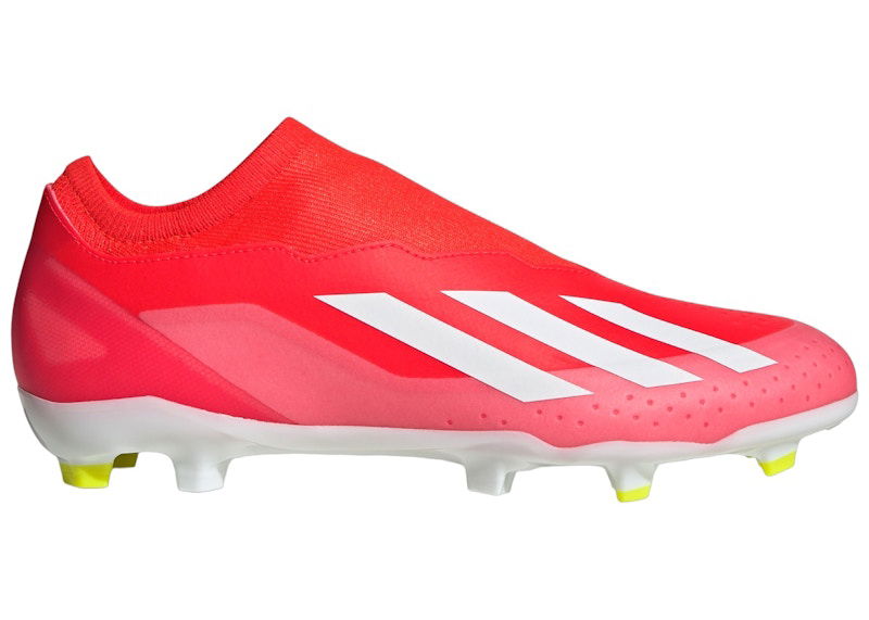 Кецове и обувки adidas Performance Crazyfast League Laceless FG Червено | IG0623, 0