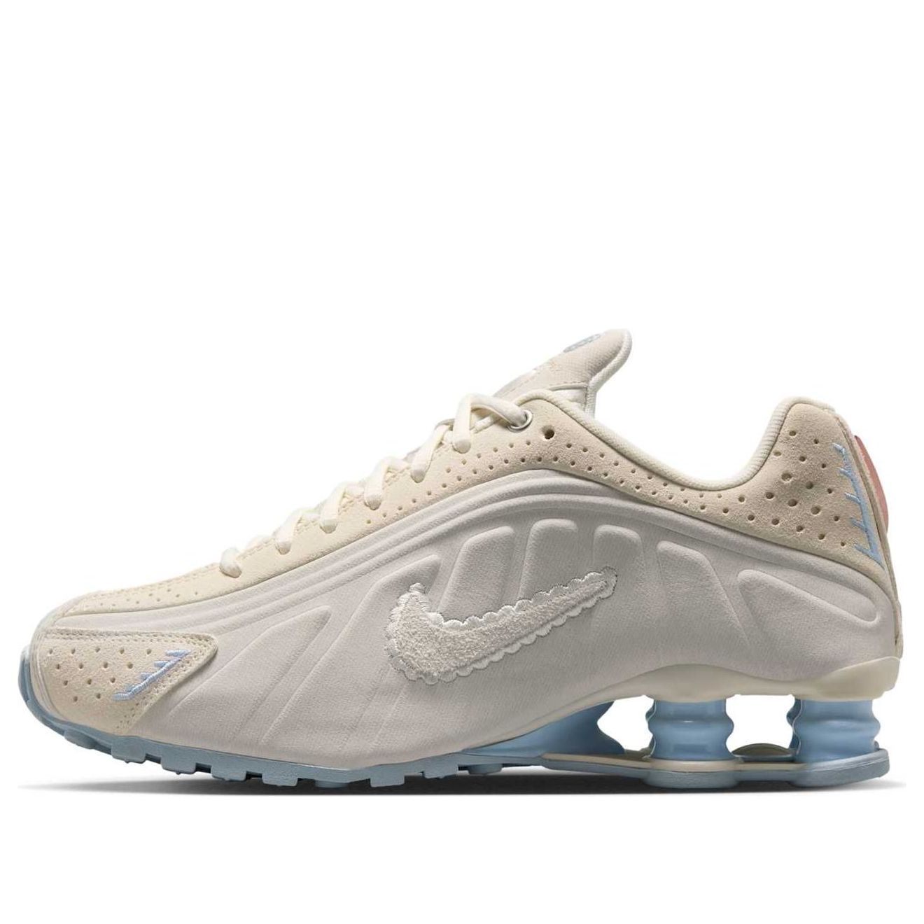 Кецове и обувки Nike Shox R4 "Pale Ivory" Бяло | IH3572-110, 0