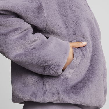 Суитчър Puma Women's Soft Fleece Jacket Лилаво | 626517_30, 1