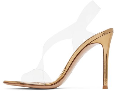 Аксесоари Gianvito Rossi Gianvito Rossi Metropolis Heeled Sandals Металик | G31841.15RIC.GME, 2