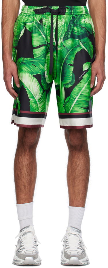 Къси панталони Dolce & Gabbana Printed Shorts Зелено | GV37ATIS1SG, 0