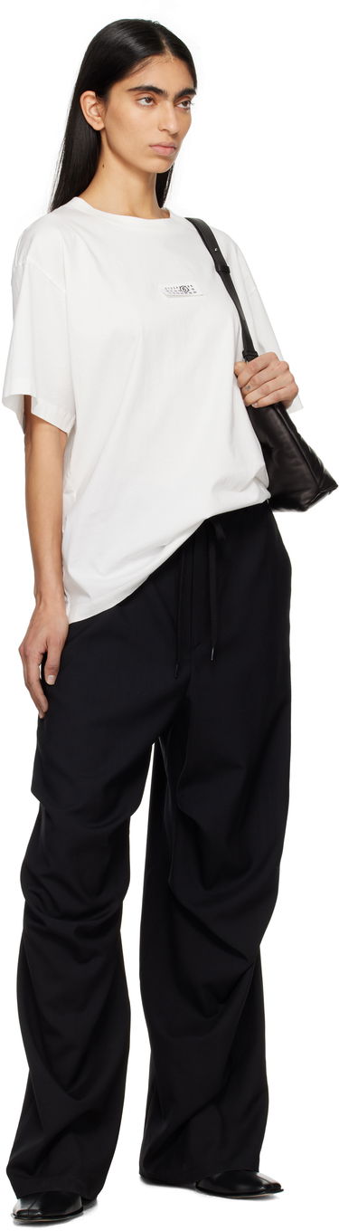 Панталони Maison Margiela MM6 Maison Margiela Tailoring Wool Canvas Cargo Trousers Черно | S52KA0524 M35080, 3
