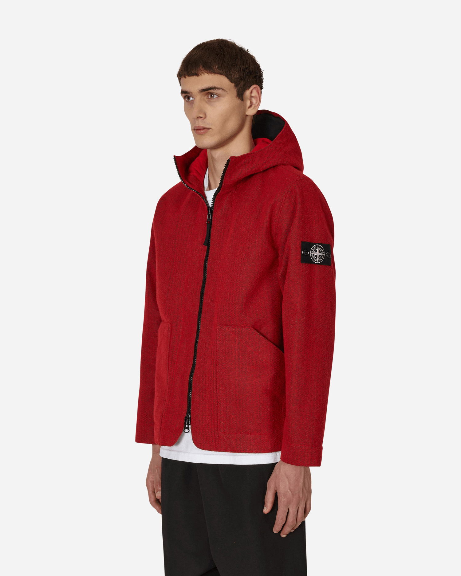 Яке Stone Island Needle Punched Reflective Jacket Червено | 771543199 V0010, 1