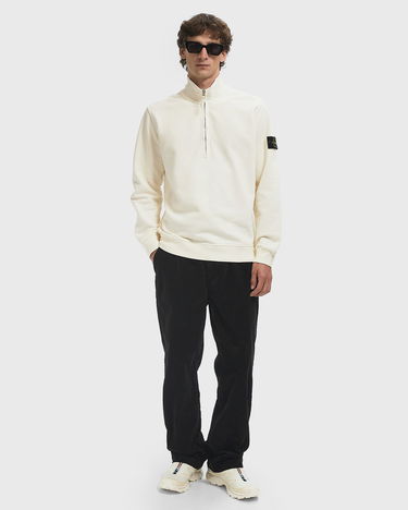 Суитчър Stone Island Long Sleeve 1/4 Zip Sweatshirt Бяло | K2S156100068S0A20.V0093, 1