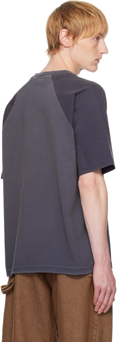 Тениска JW Anderson JW Anderson Garment Dye Oversized T-Shirt Сиво | JT0289-PG1800, 2