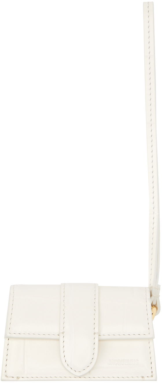 Джаджа Jacquemus 'Le Porte Bambino' AirPods Case Бяло | 23H233SL117-3164, 0