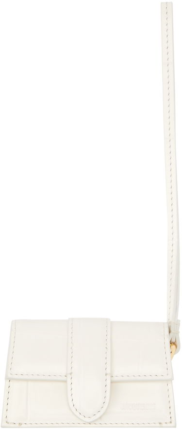 Джаджа Jacquemus 'Le Porte Bambino' AirPods Case Бяло | 23H233SL117-3164, 0