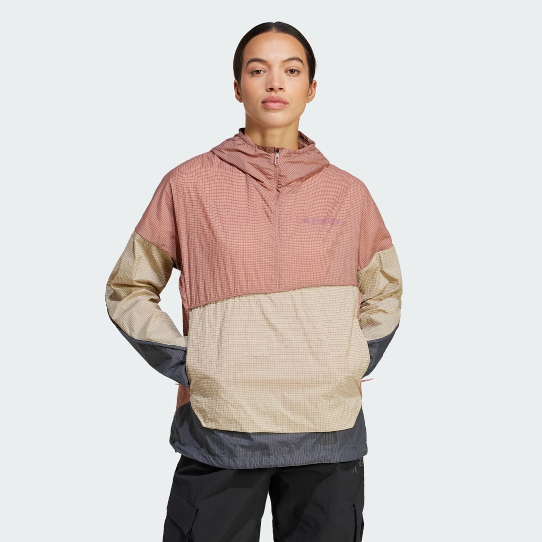 Ветровка adidas Performance Terrex Xploric Windbreaker Розово | JF1503, 0