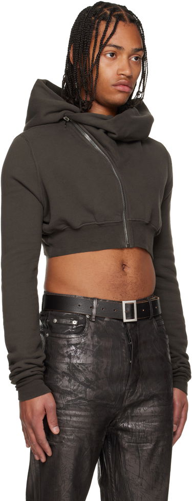 Суитчър Rick Owens Concordians Micro Mountain Hoodie Черно | DU02E7284 FSL, 4