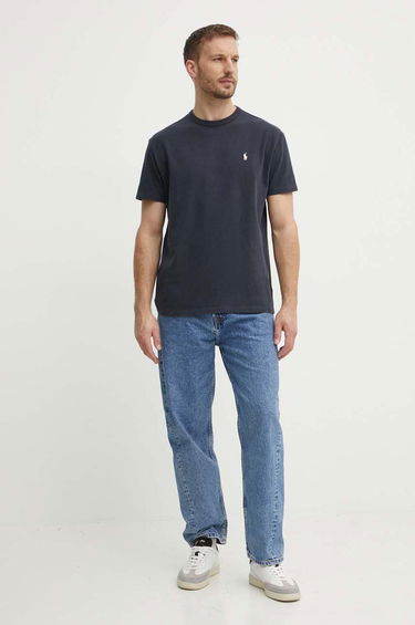 Тениска Polo by Ralph Lauren "Faded Black Canvas" T-Shirt Сиво | 710916698010, 2