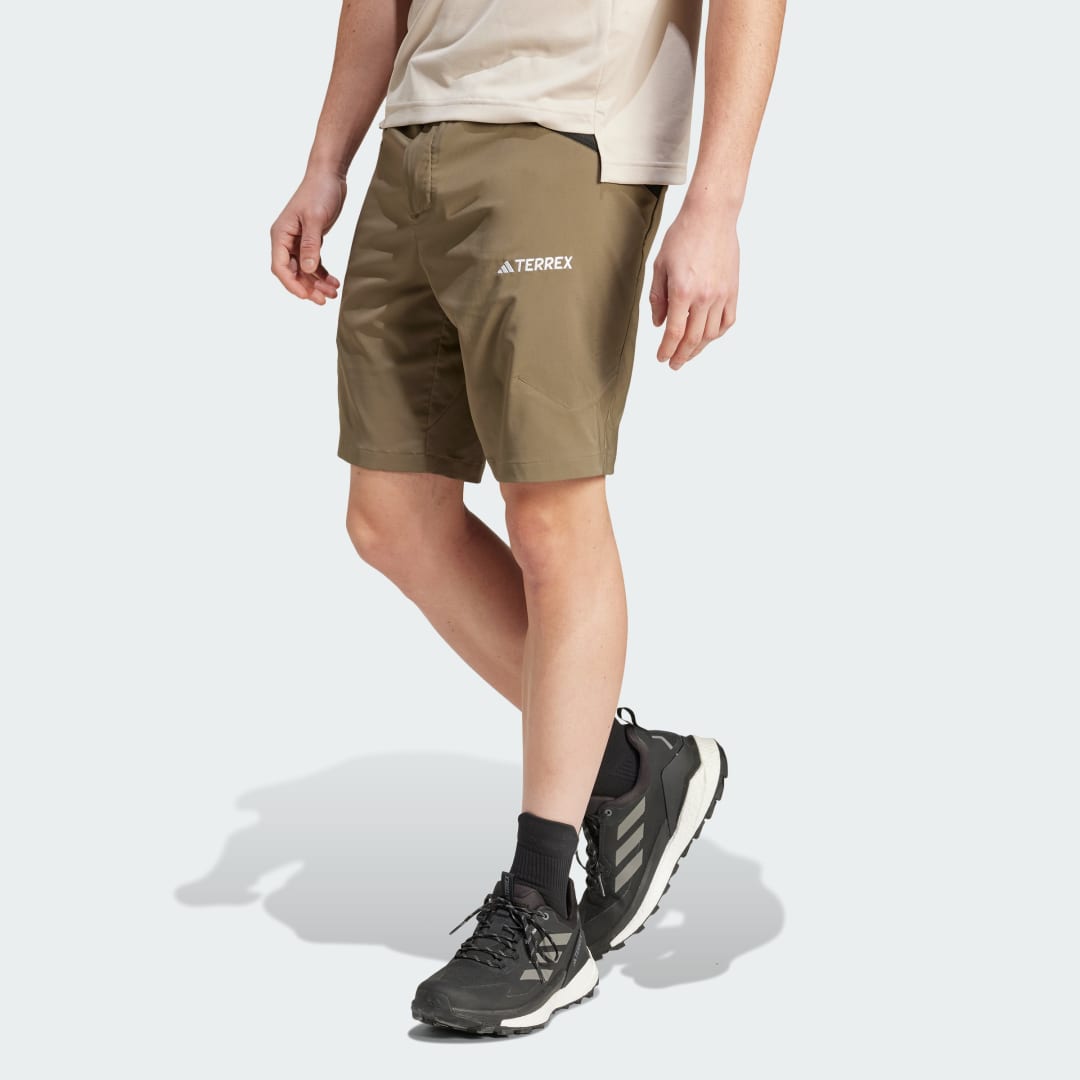 Къси панталони adidas Performance Terrex Xperior Mid Кафяво | IJ8303, 0