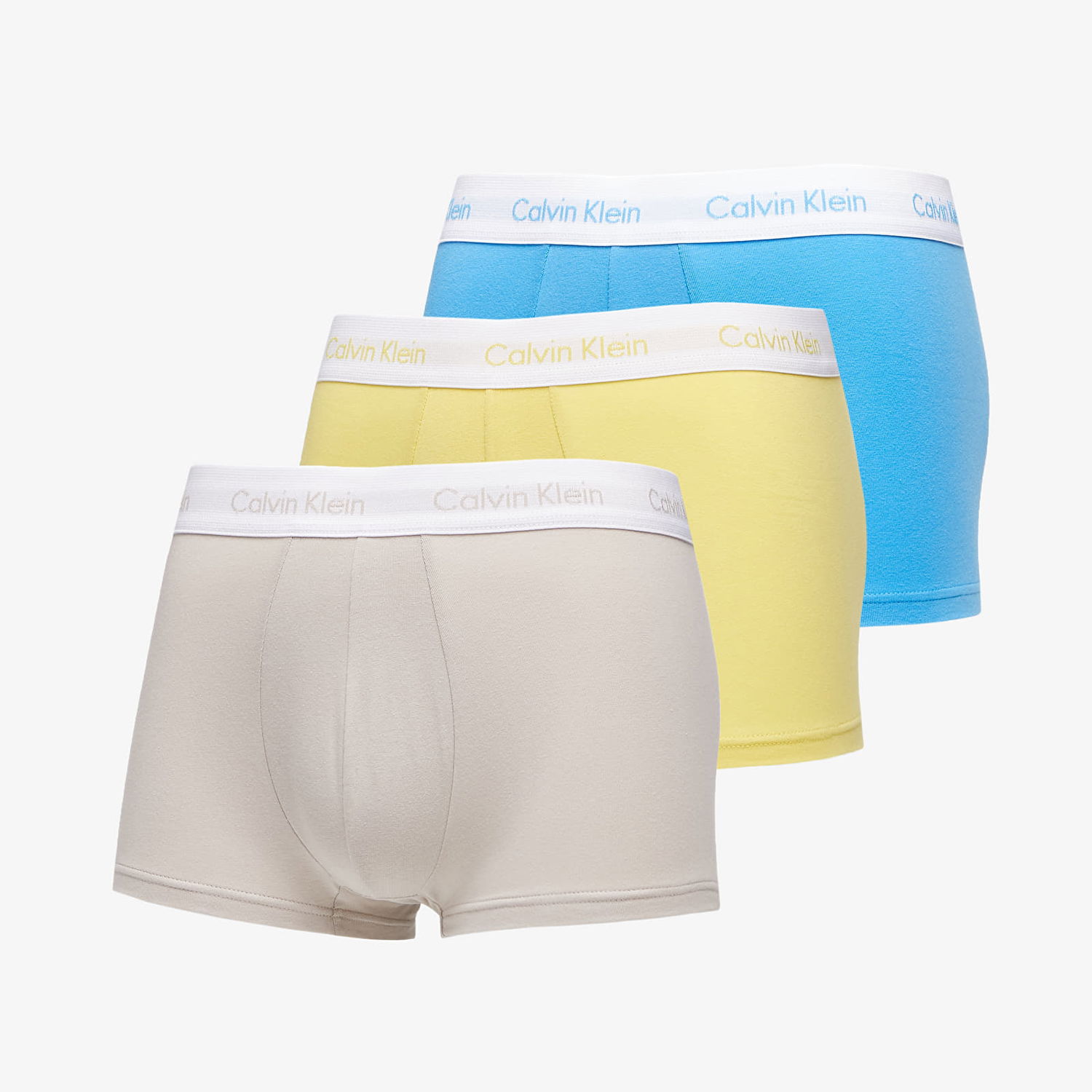Боксерки CALVIN KLEIN Cotton Stretch Low Rise Trunk 3Pk Многоцветен | U2664G 1U5, 0