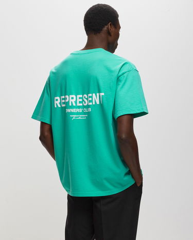 Тениска Represent Clo Represent EXCLUSIVE BSTN X REPRESENT OWNERS CLUB TEE Тюркоазено | MT4007-449, 1