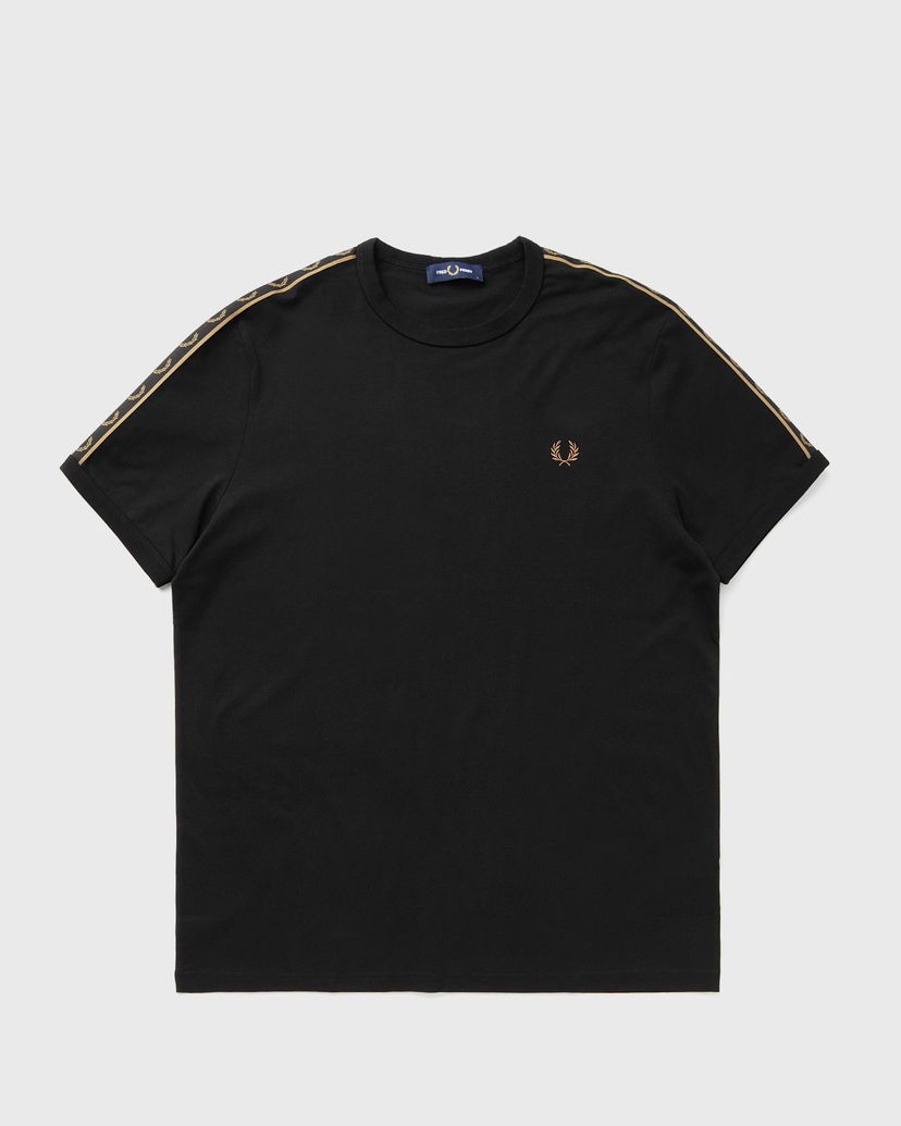 Тениска Fred Perry Contrast Taping T-Shirt Черно | M4613-S77
