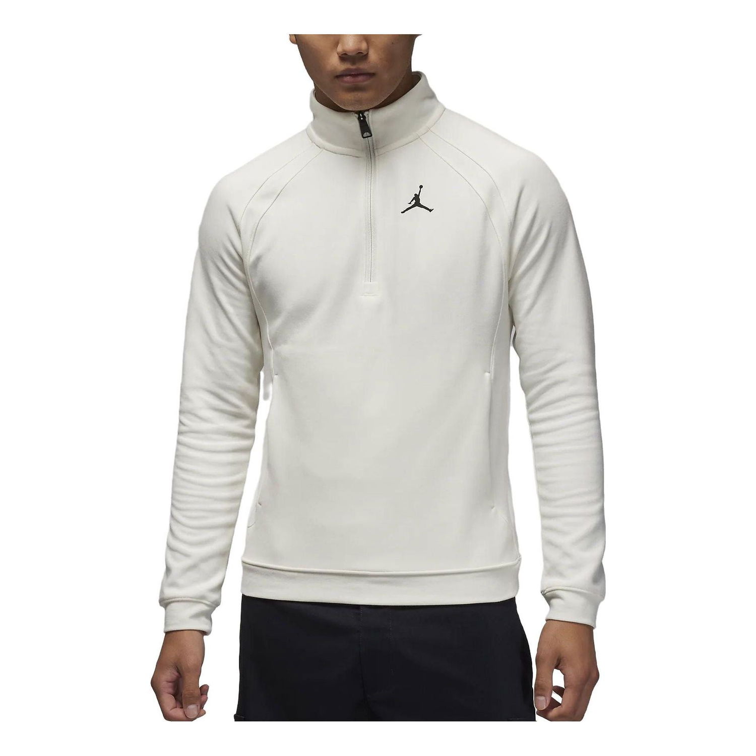Пуловер Jordan Jordan Men's Golf Half-Zip Top Бяло | FB7564-133, 0