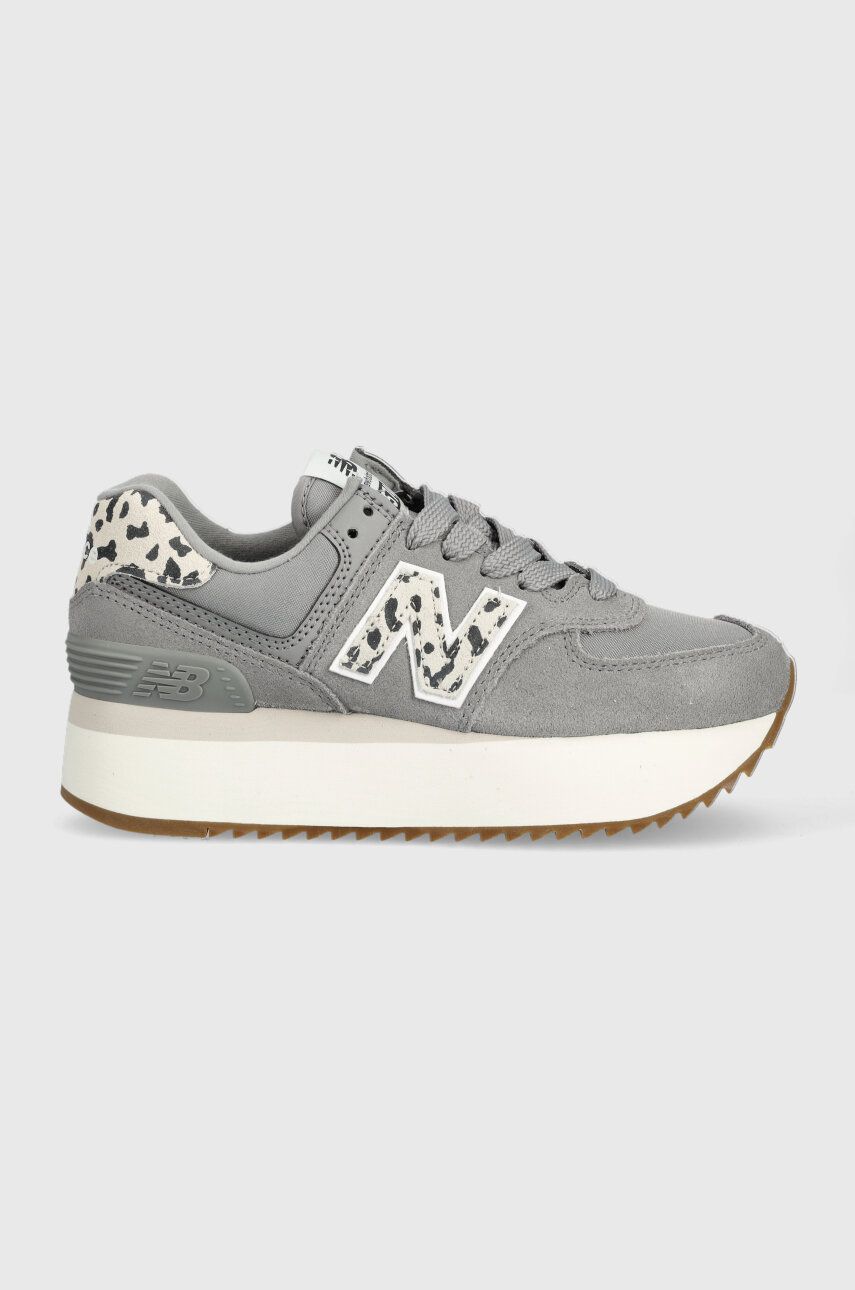 Кецове и обувки New Balance 574 Сиво | WL574ZDB, 0