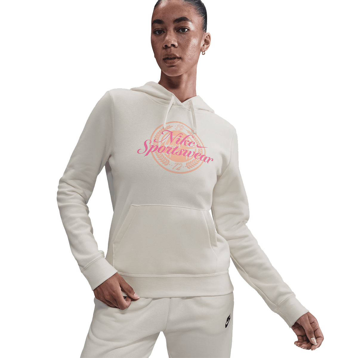 Суитчър Nike Sportswear Club Fleece Hoodie Бяло | IH8496-133, 0