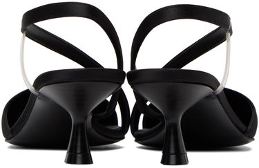 Кецове и обувки Stella McCartney Iconic D'Orsay Slingback Heels Черно | 810372E00157, 1