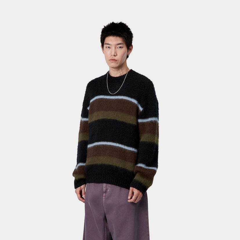 Пуловер Carhartt WIP Carhartt WIP Merton Sundling Stripe Sweater Многоцветен | I035390_9