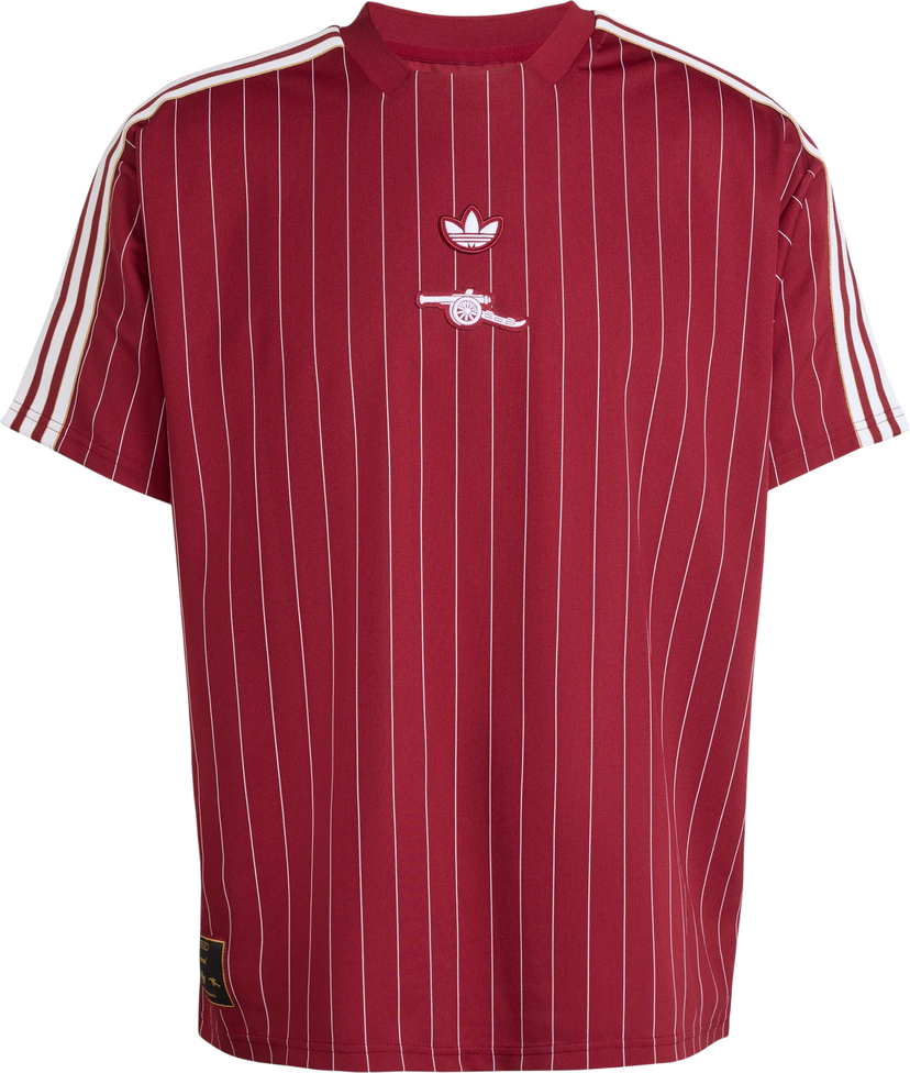 Фланелка adidas Originals Arsenal FC Icon Pinstripe T-Shirt Червено | kb6427